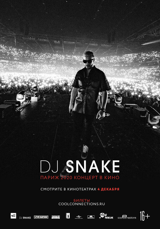 DJ SNAKE: Париж 2020. Концерт в кино (2020) постер